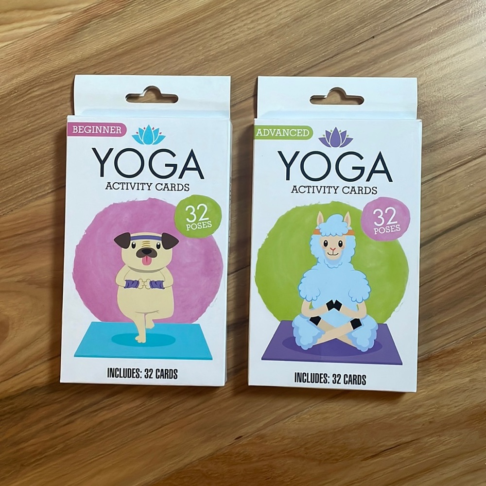 Yoga activity cards